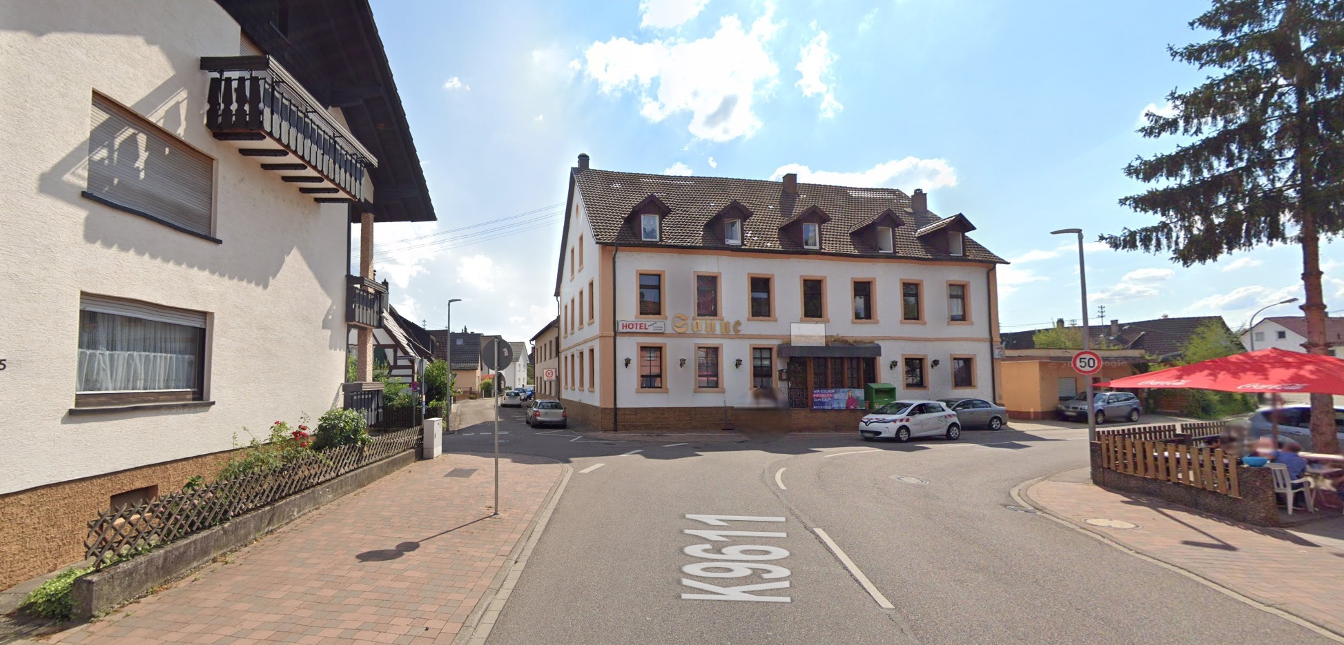 Pension Sonne Gebäude